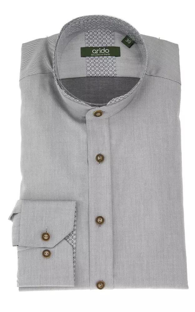 Hemd 2760H SK grau - Slim fit