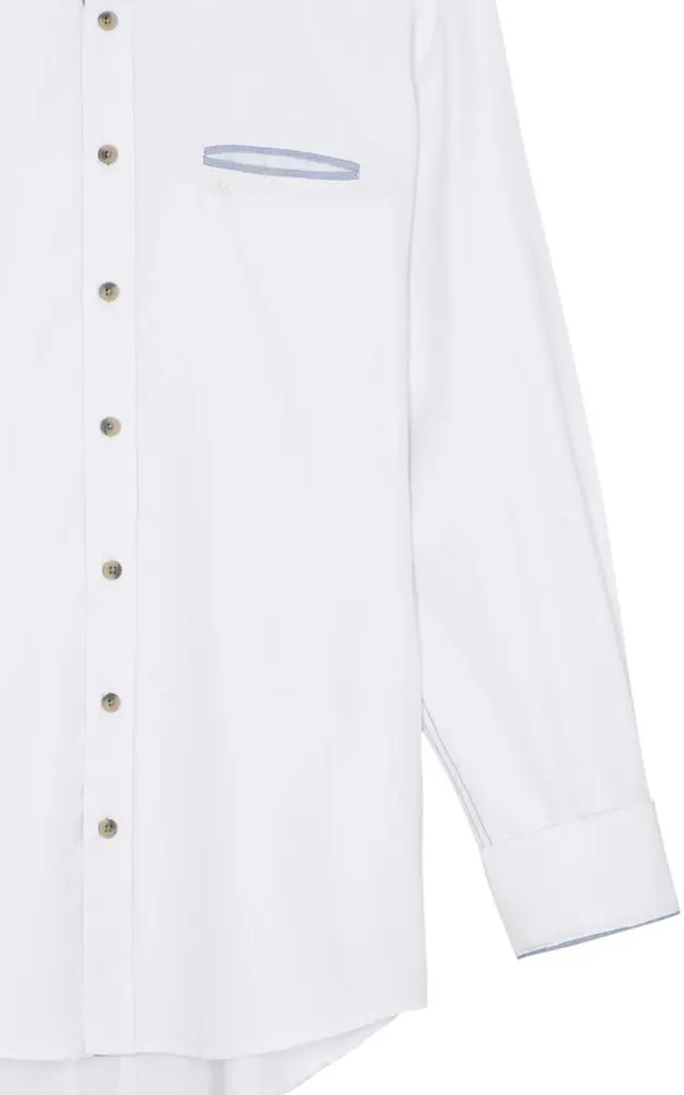 Hemd Demetrius, weiß - Slim fit