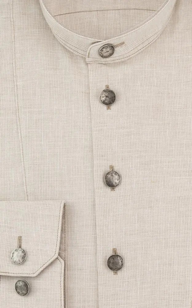 Hemd 2889 3047, beige Slim fit