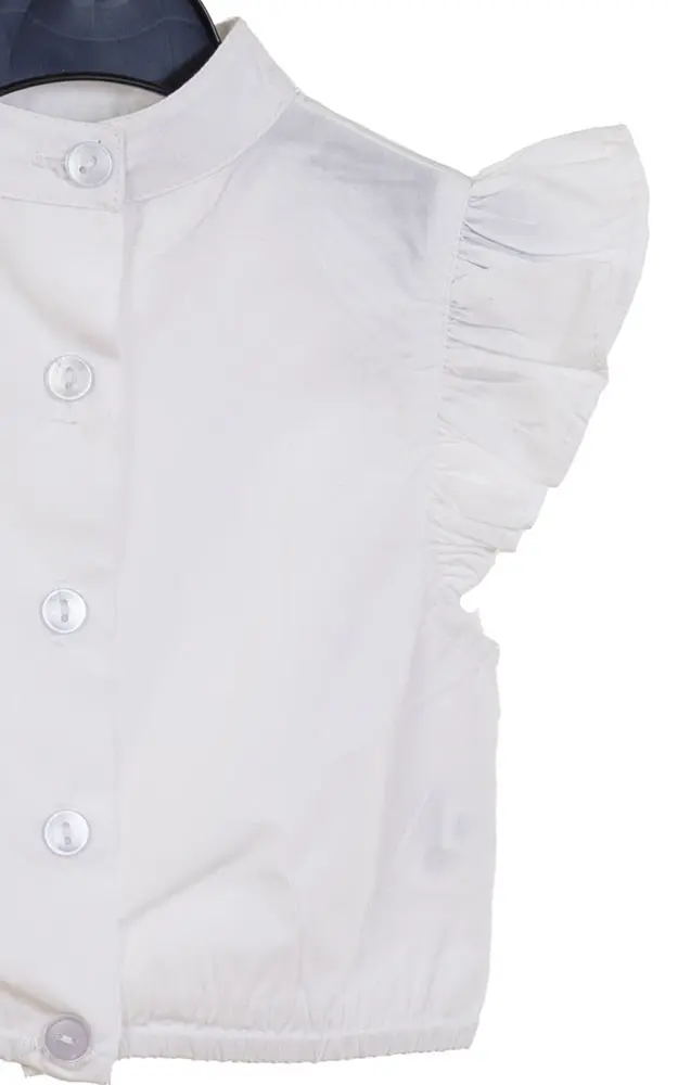 Kinderbluse 26, weiß