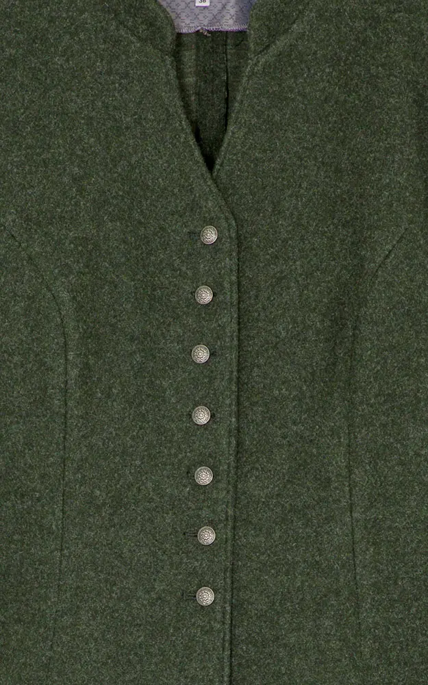 Walkjacke Distanz, dunkelgrün