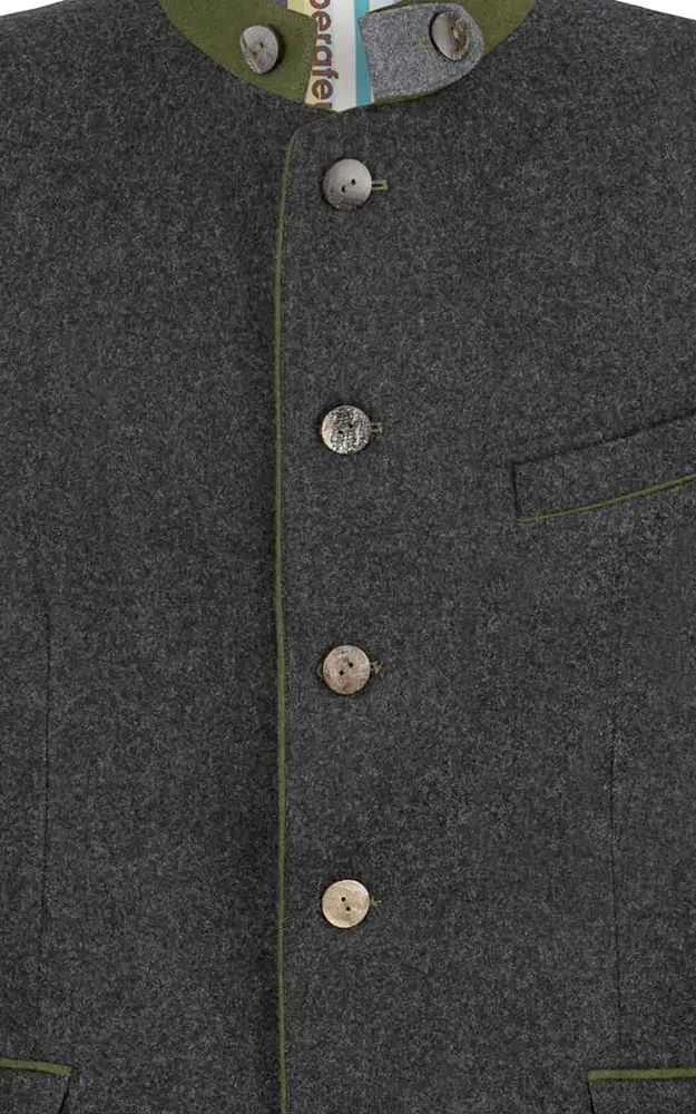 Janker Luciano, anthrazit/grün