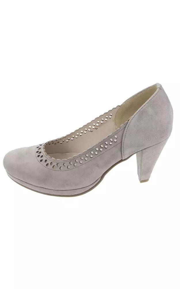 Velours-Schuhe 3004529108, stein