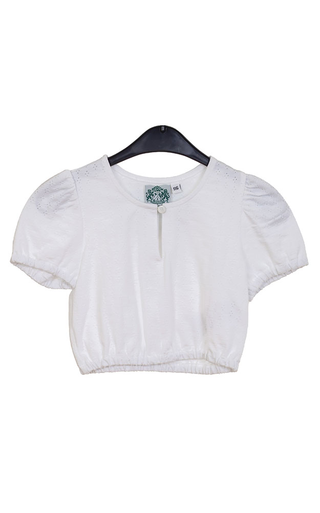 Kinderbluse Caro, weiß