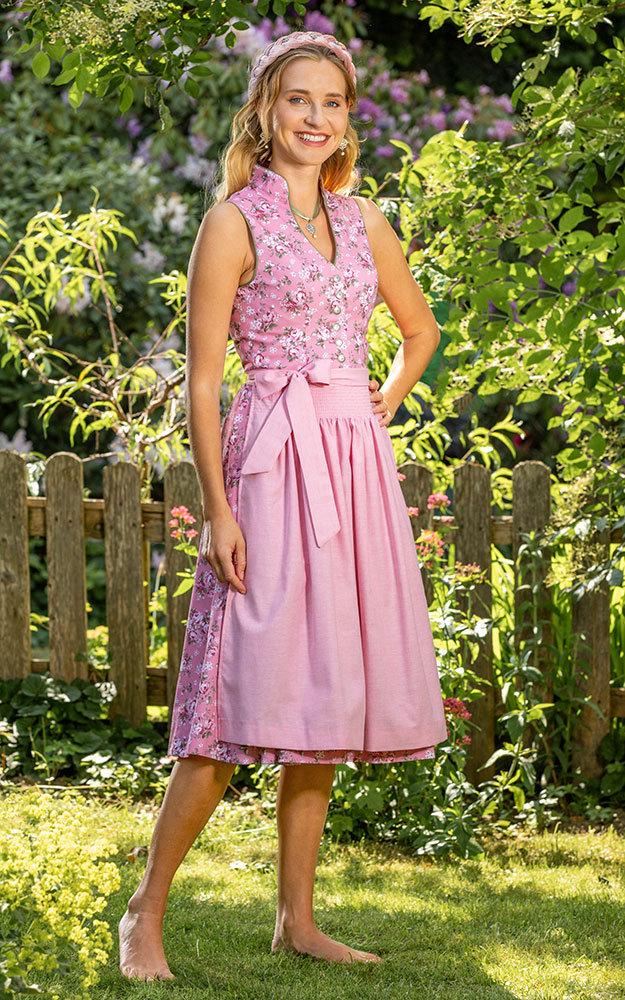Blusendirndl Sarntal, mit Schürze