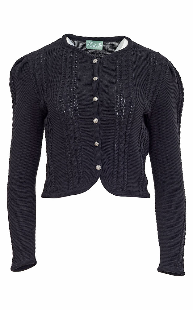 Strickjacke Olea, schwarz