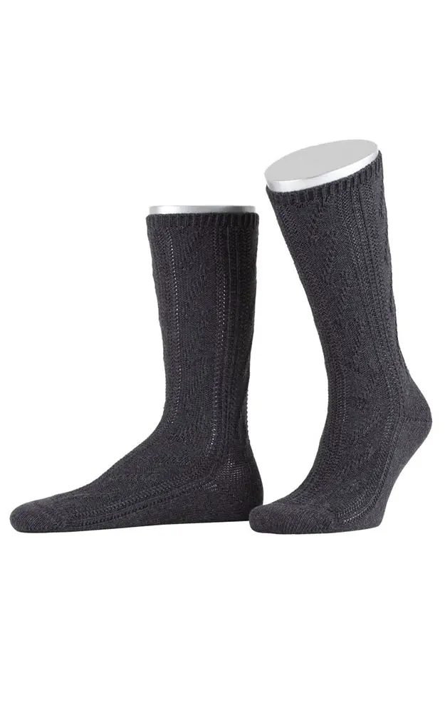 Socken LN 3524, anthrazit