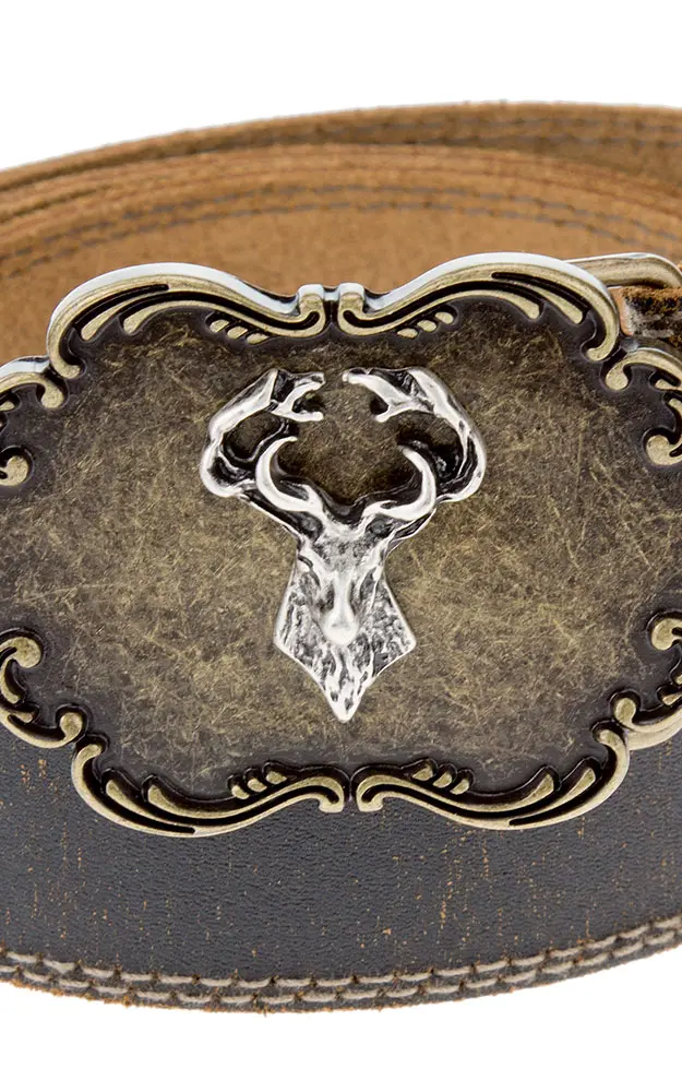 Herrengürtel 24975, dunkelbraun