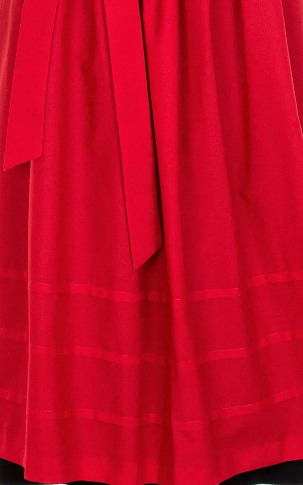 Schürze Stufen Extra, hochrot