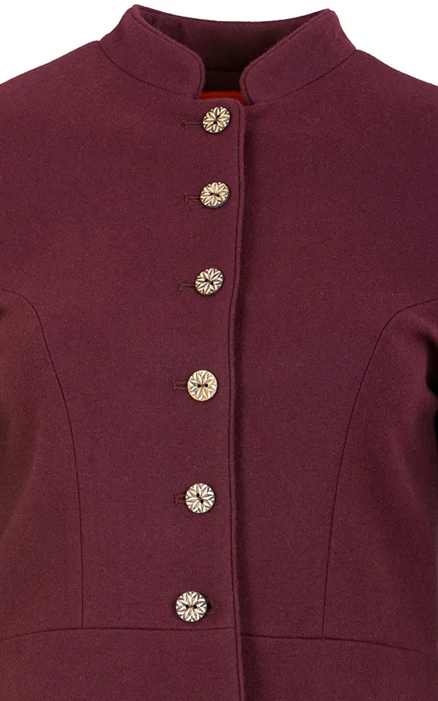 Jacke Gloria, weinrot