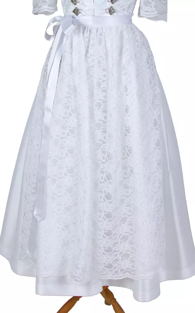 Schürze Königsee, weiß