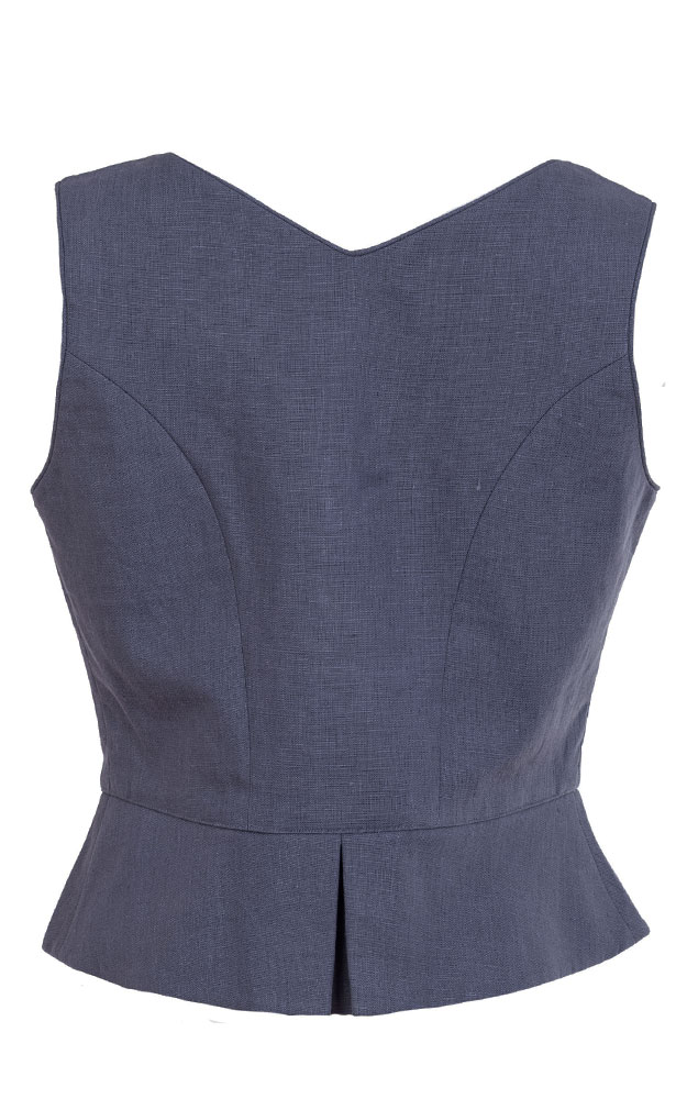 Mieder 201, jeansblau