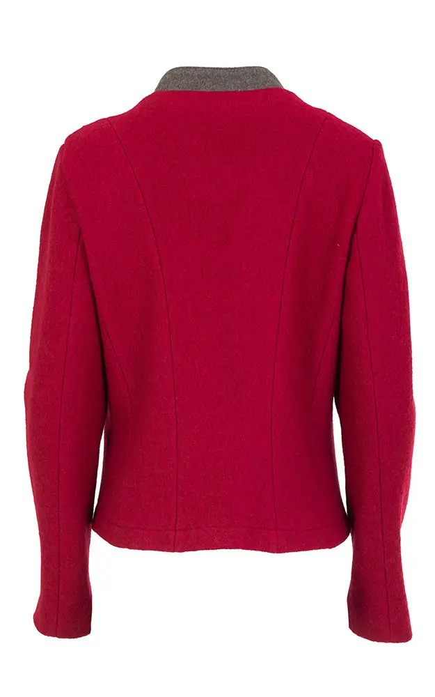 Walkjacke Hanna, rot