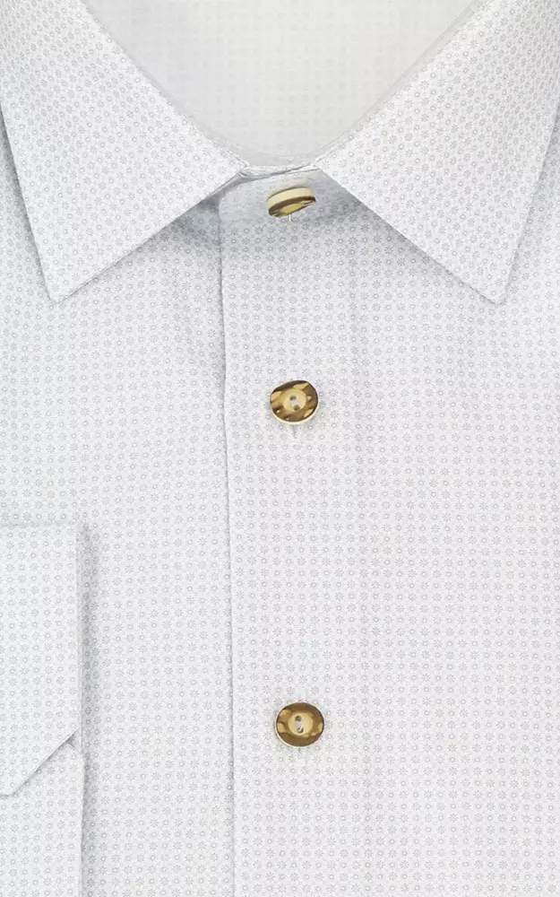 Hemd 2444 4340 32, grau - Slim fit