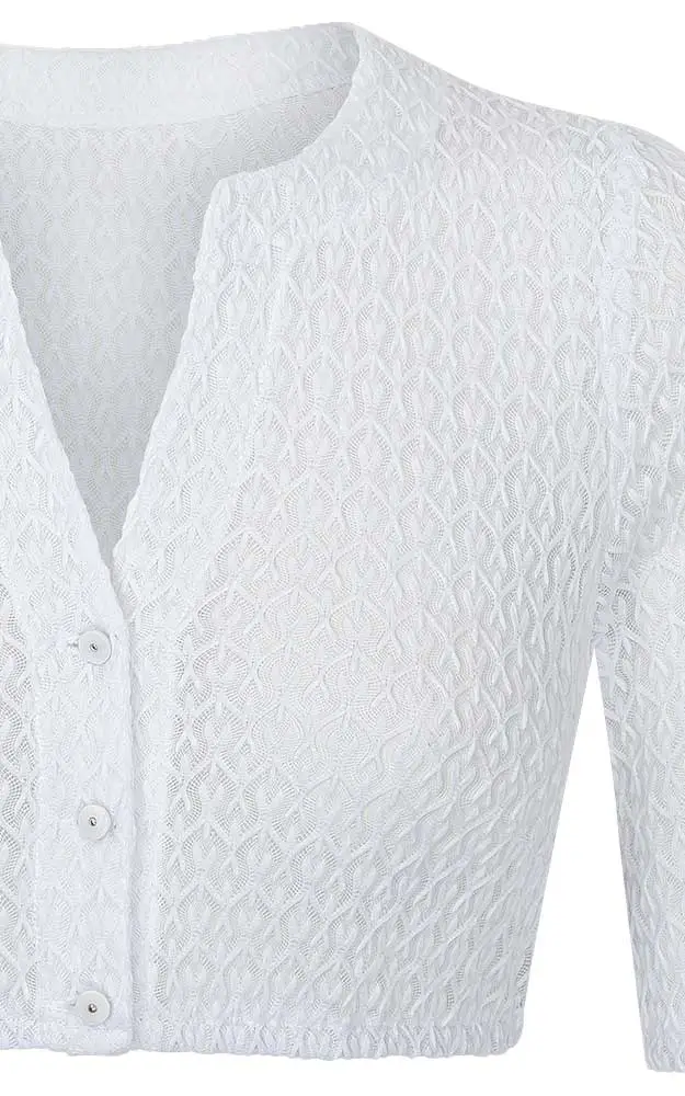 Dirndlbluse Alessa, weiß