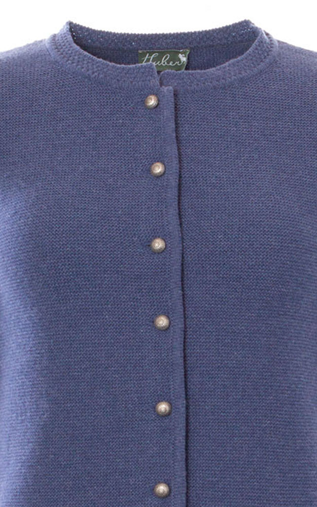 Strickjacke Mendi, jeansblau