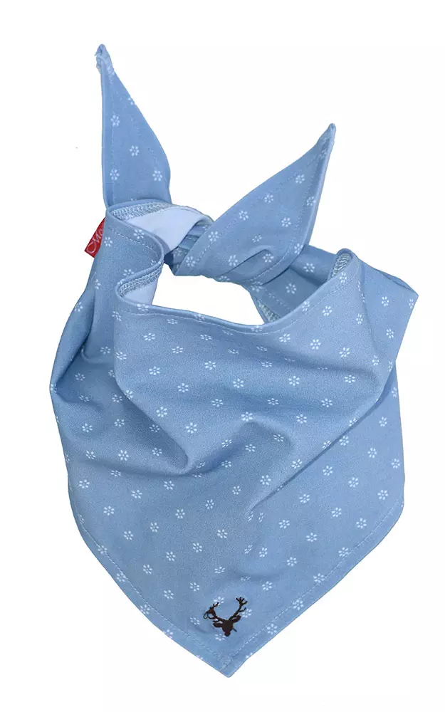 Baby-Kopftuch/Halstuch Lilly, hellblau