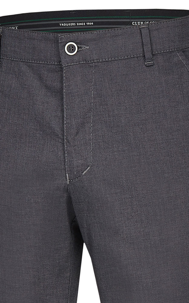 Hose Garvey 6910, anthrazit - Stretch