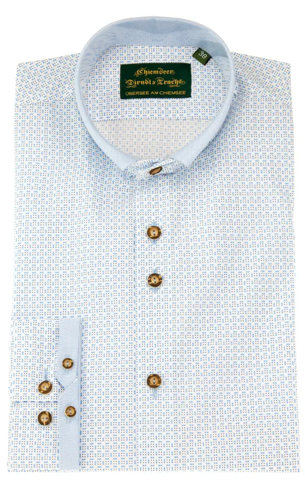 Hemd 2807 3654 53, blau - Slim fit