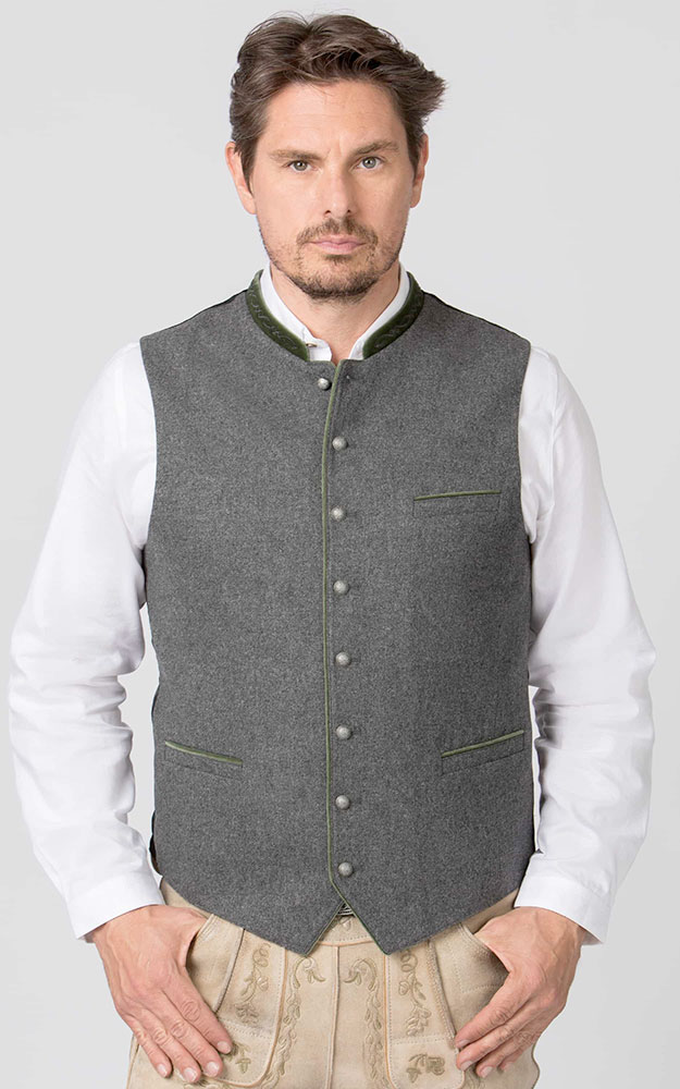 Weste Fabricio, moosgrün