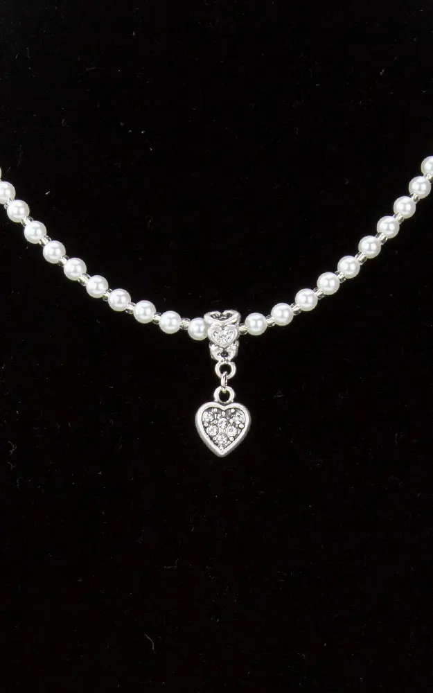 Kinderkette 51335, Perle weiß