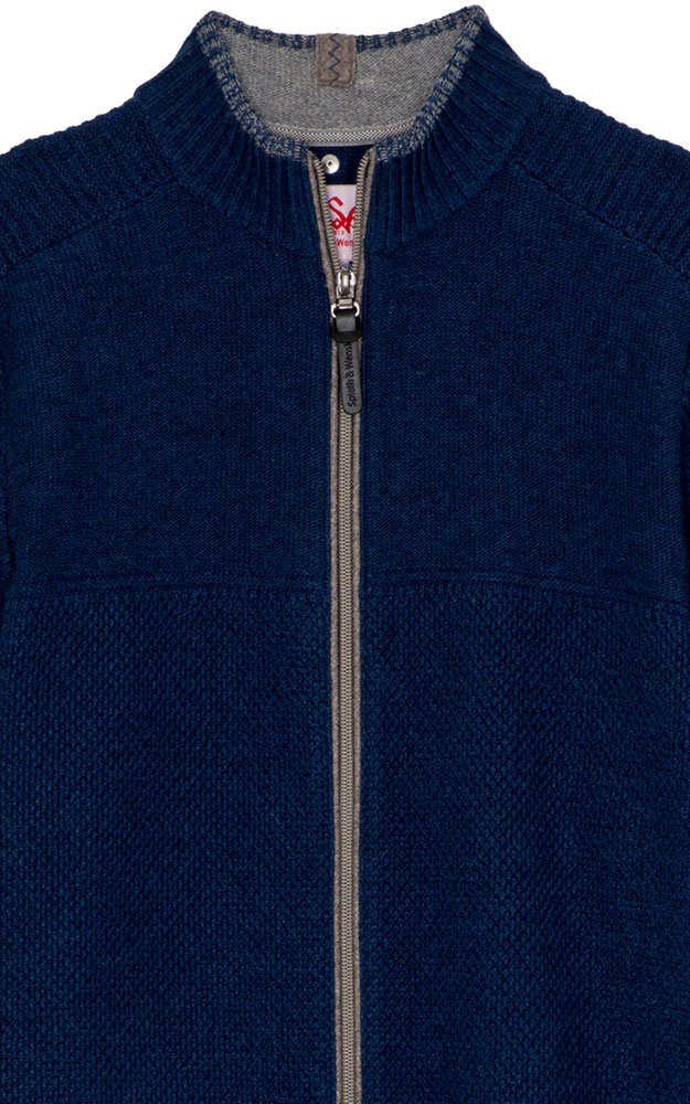 Strickjacke Beuren, dunkelblau
