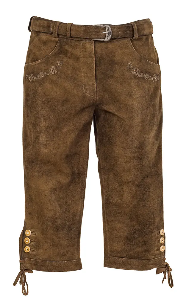 Damenlederhose Lotti, gerste