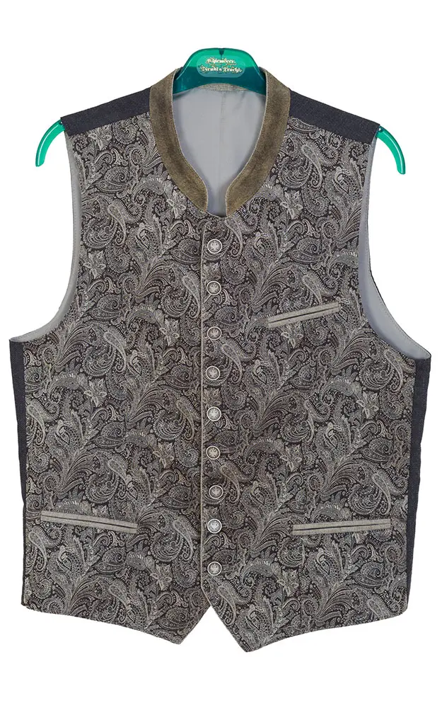 Weste Bayreuth, grau - Slim-fit