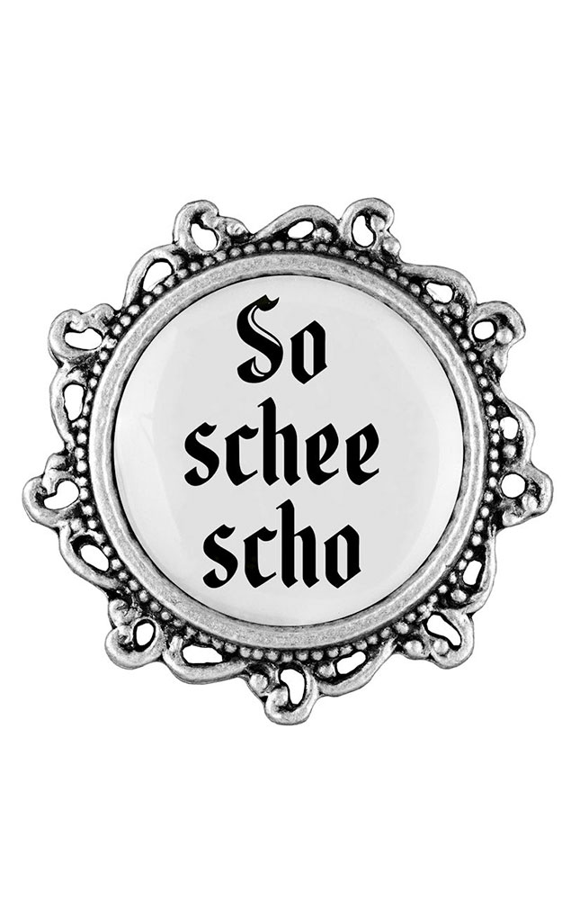 Ansteck-Pin Klassik VZ - So sche scho