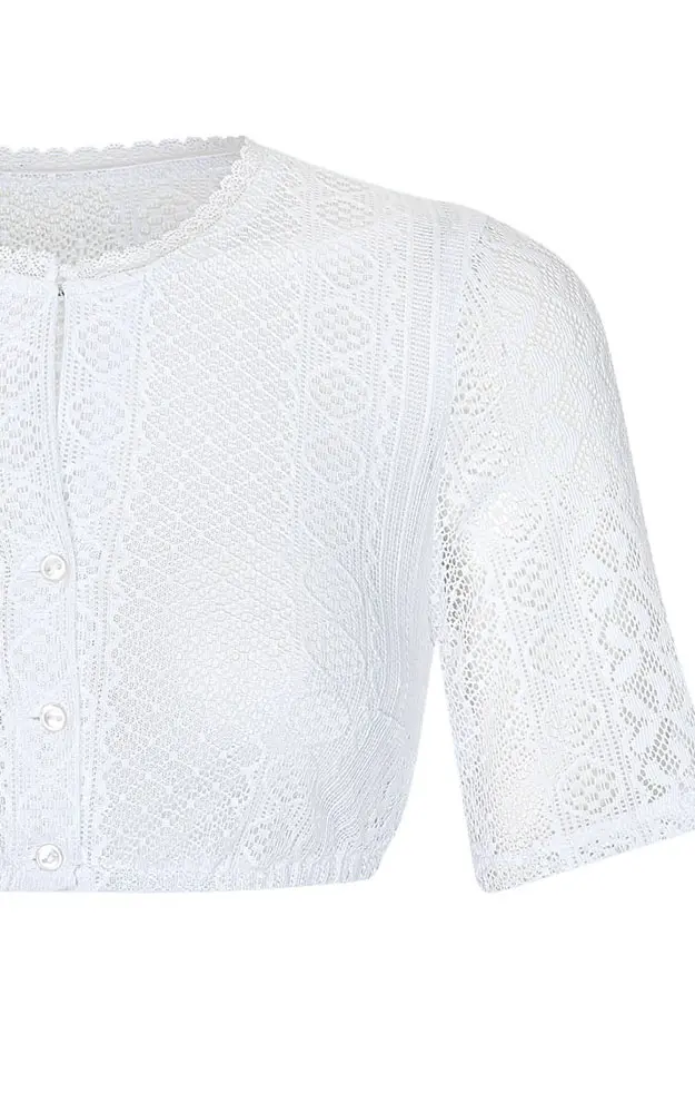 Dirndlbluse 01 0481SLU, weiß