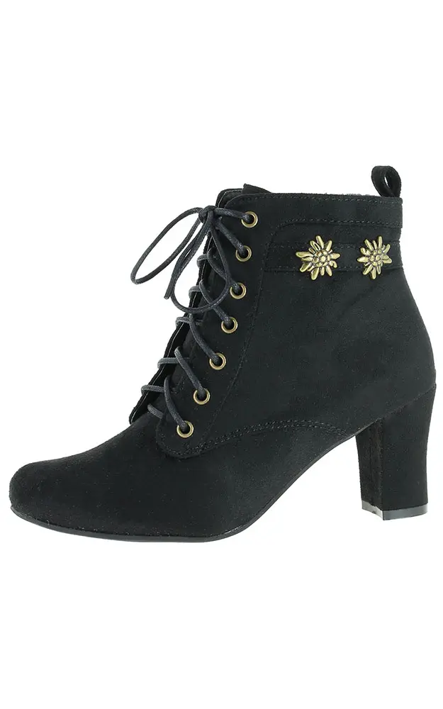 Damen-Stiefelette 3618501, schwarz