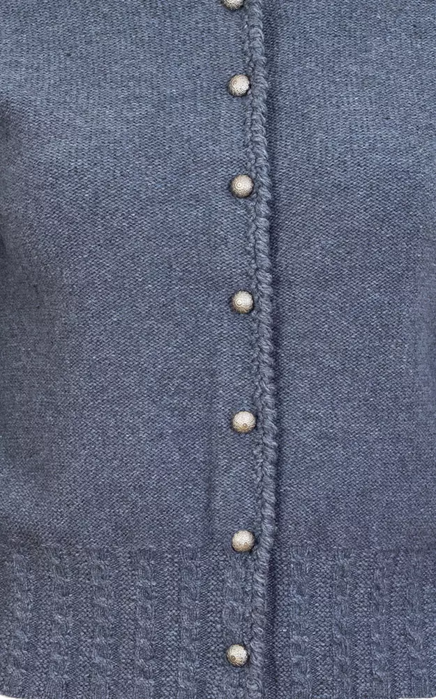 Strickjacke St. Moritz, blau