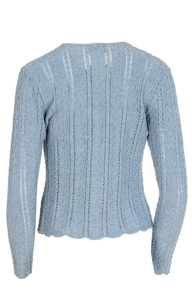 Strickjacke Vanessa, graublau