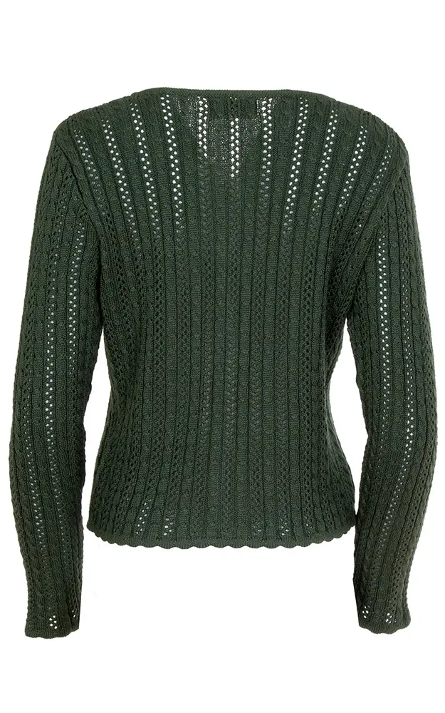 Strickjacke DA SCM87, tanne