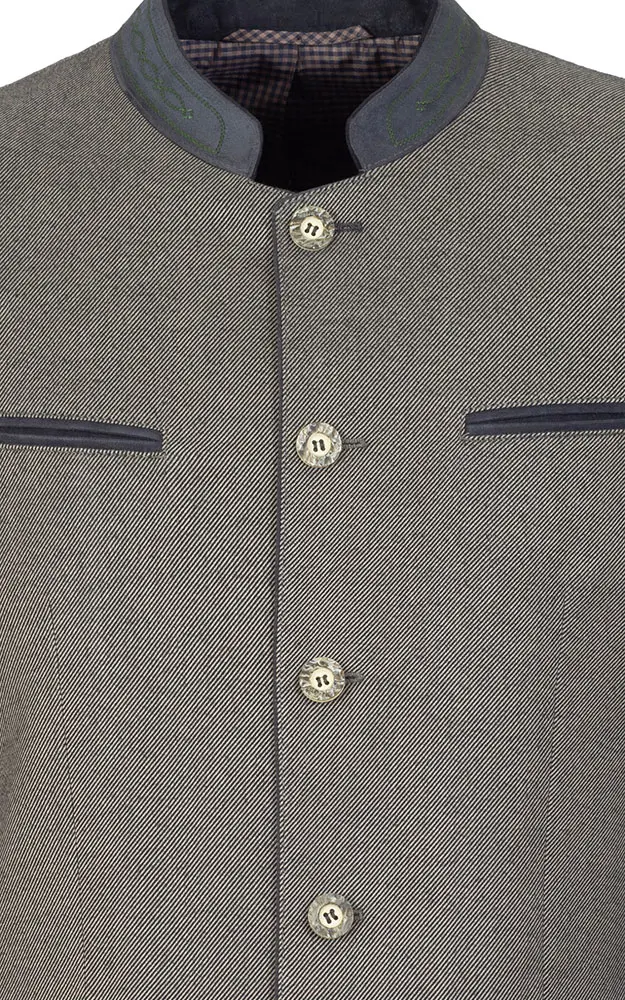 Janker Rosenheim, grün melange