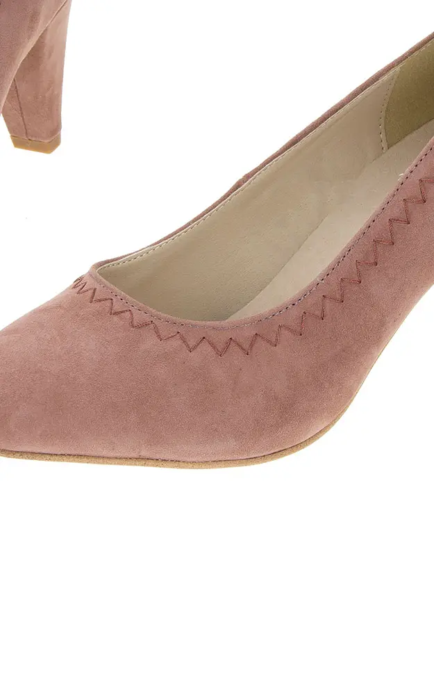 Velours-Schuhe 3006805059, altrosa