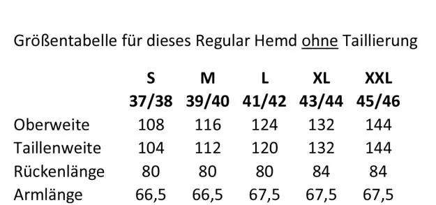 Hemd HE 8103, weiß/blau/grün
