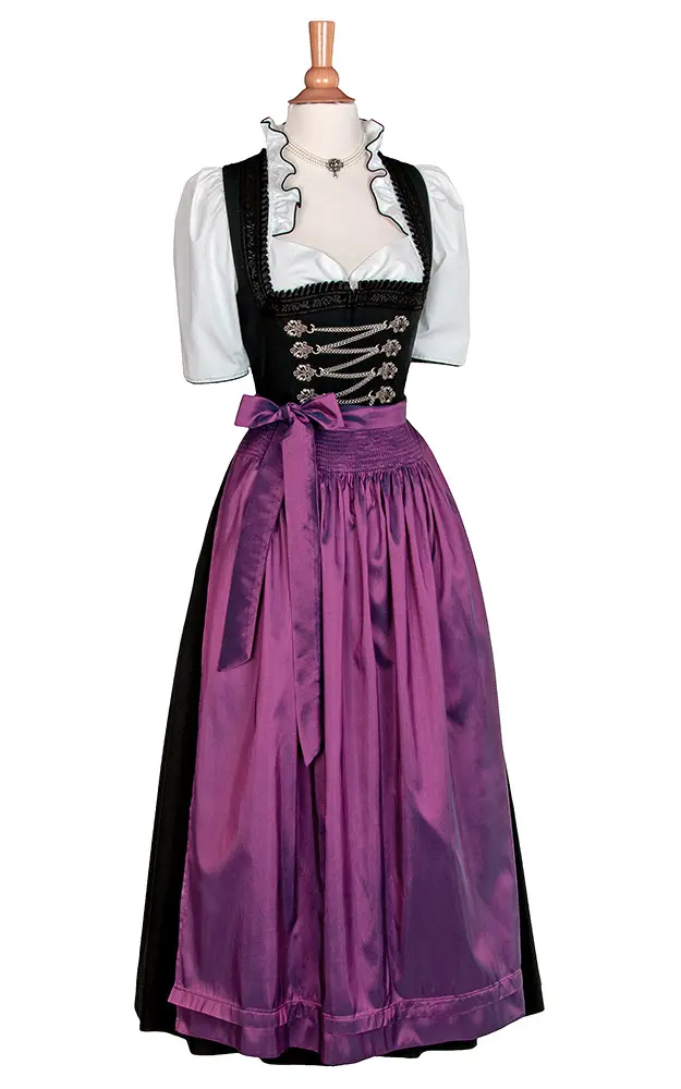 Schürze Taft, beere