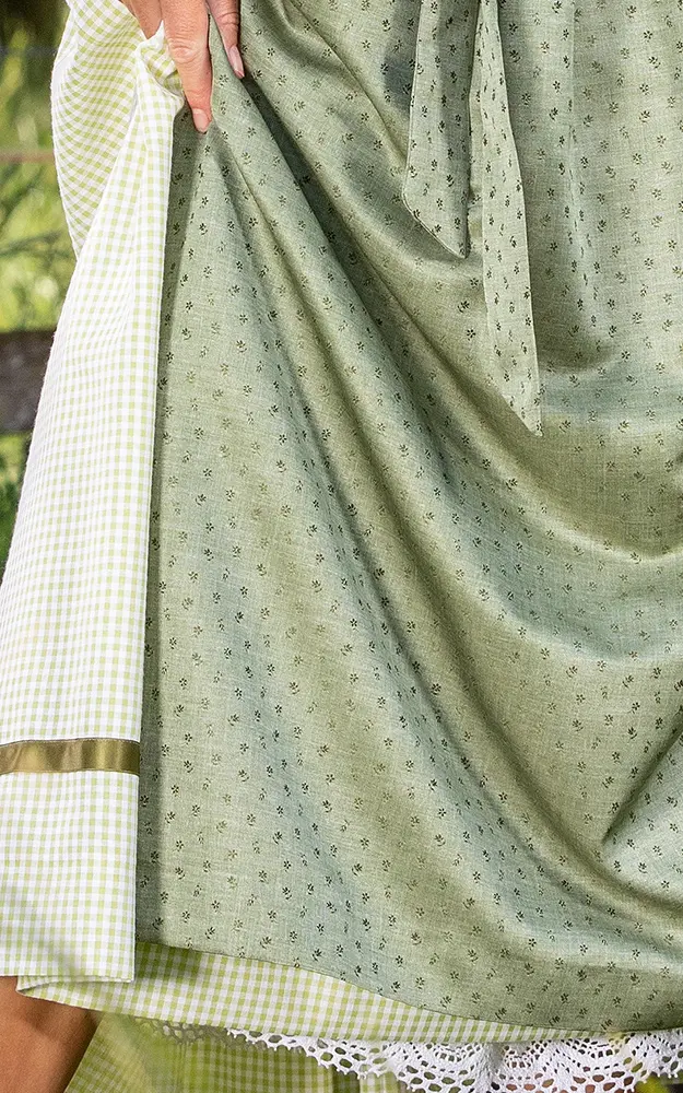 Schürze Bergen Extra, grün