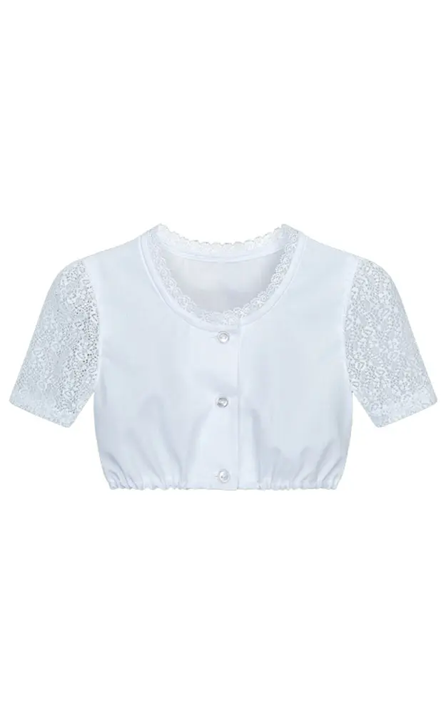 Kinderbluse 15 00138, weiß