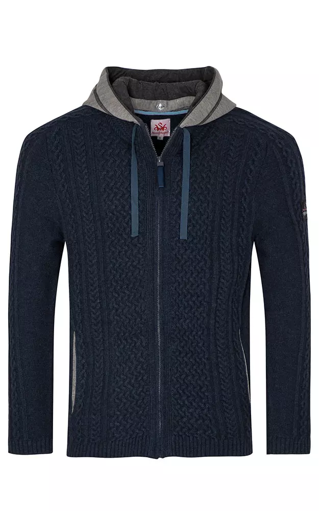 Strickjacke Athan, dunkelblau