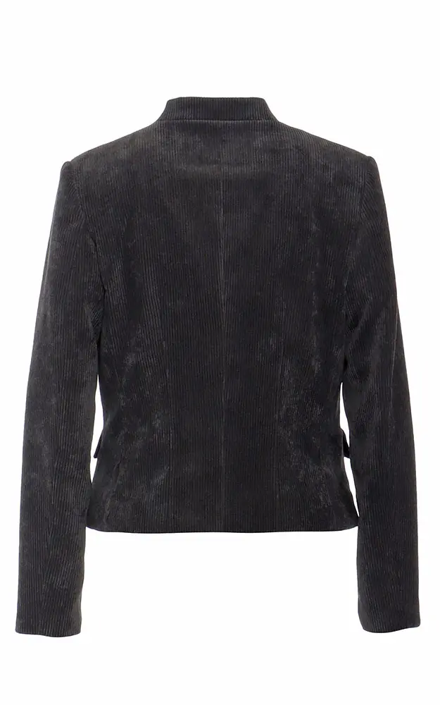 Jacke Cord 95251, schwarz