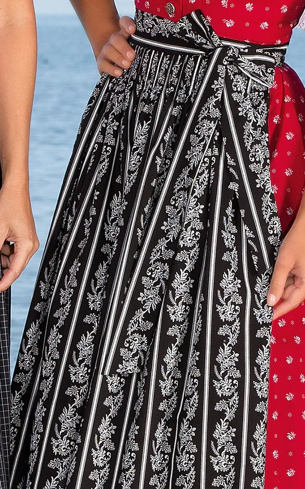 Schürze Kochelsee Extra, schwarz