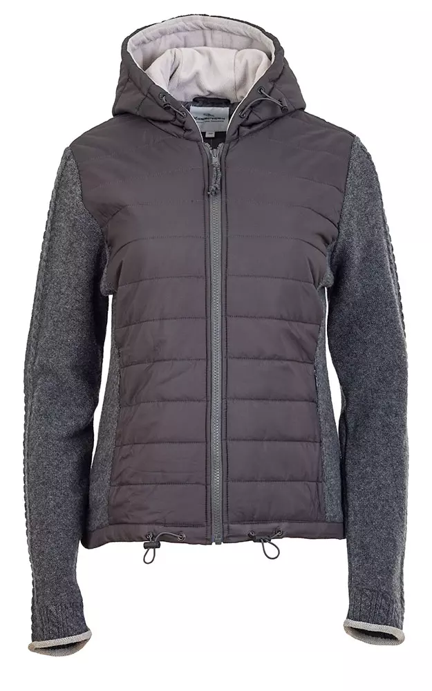 Steppjacke Island, anthrazit