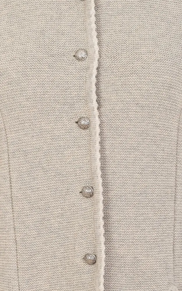 Strickjacke Voni, erde/beige