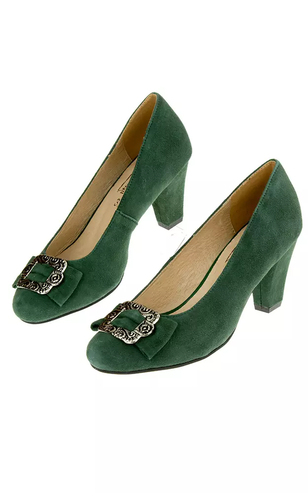 Velours-Schuhe Nr. 63, tanne