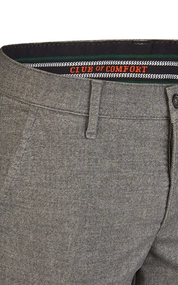 Hose Garvey 7631, mittelgrau - Stretch