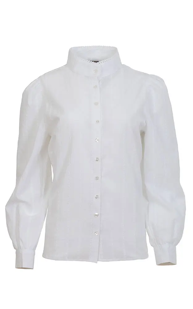 Trachtenbluse 95252 52452, weiß