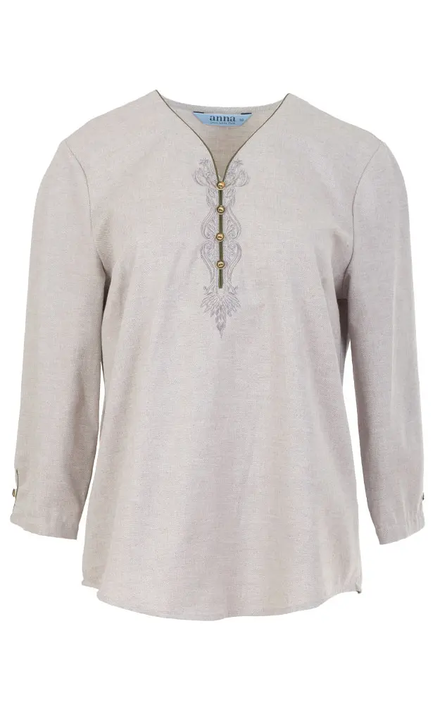 Trachtenshirt 6056 14103, natur