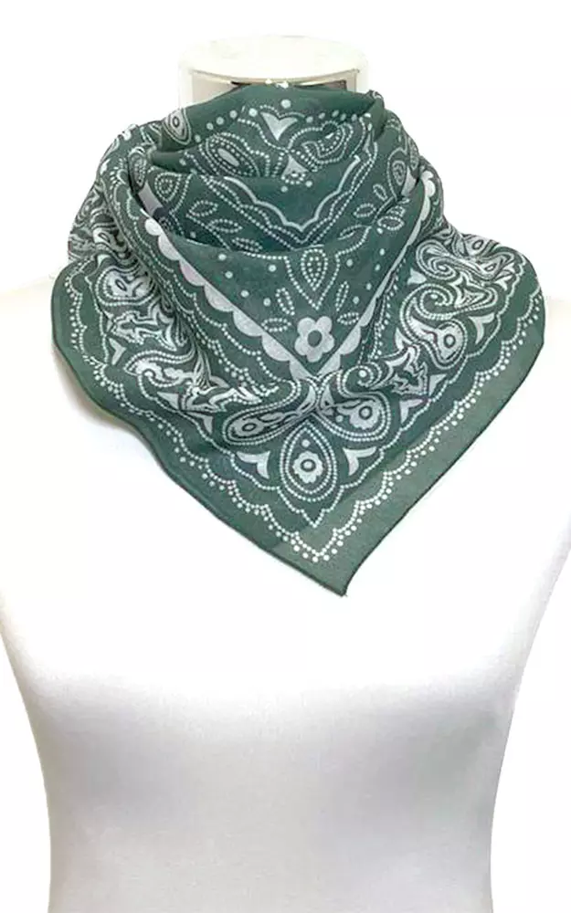 Tuch Bandana, grün